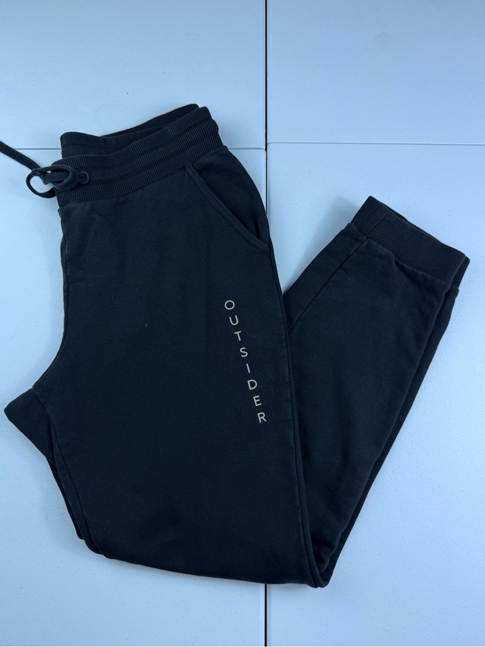 Outsider Men's Black Jogger Pants